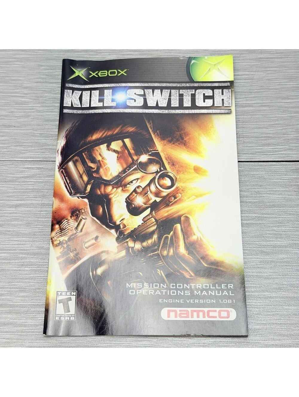 Kill Switch (Microsoft Xbox, 2003) Complete, and Tested.